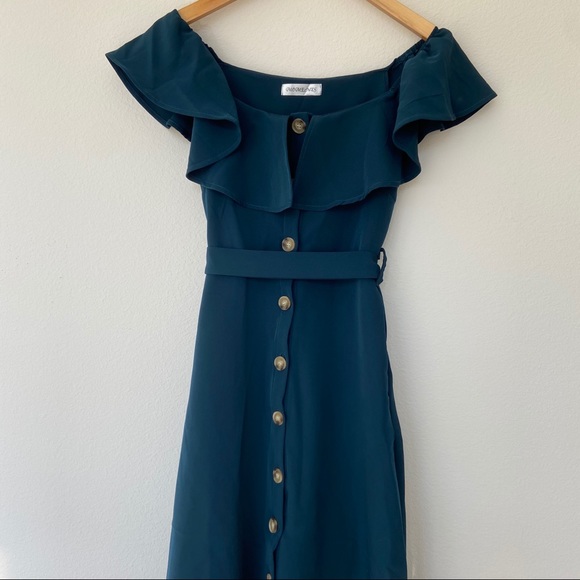 Teal Dress - Picture 2 of 6